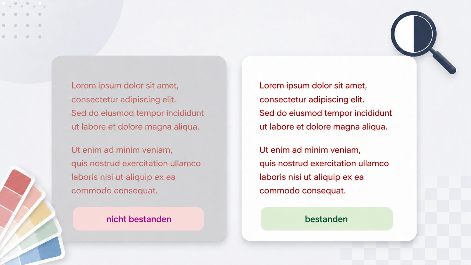 Kontrast-Checker: Farbkontraste nach WCAG prüfen