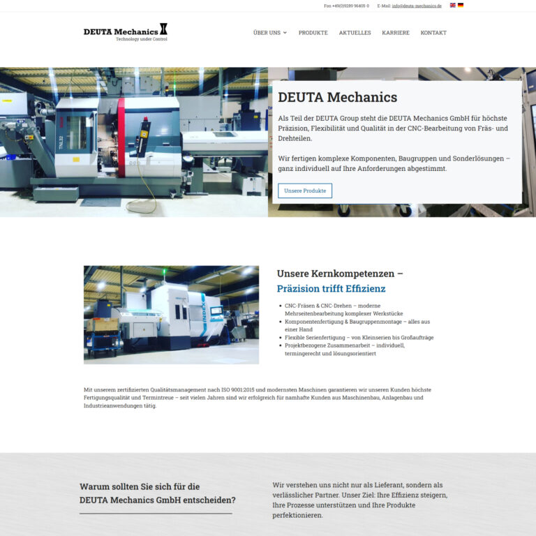 Referenz Industrie Metallverarbeitung