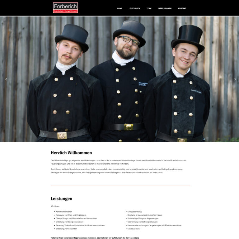 Referenz Schornsteinfeger