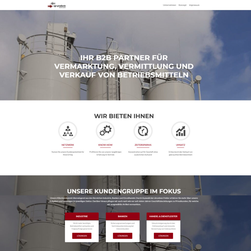 Industrie Dienstleister