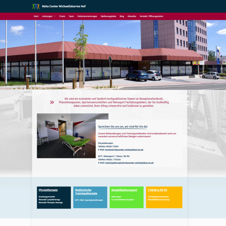 Referenz Praxis für Rehasport
