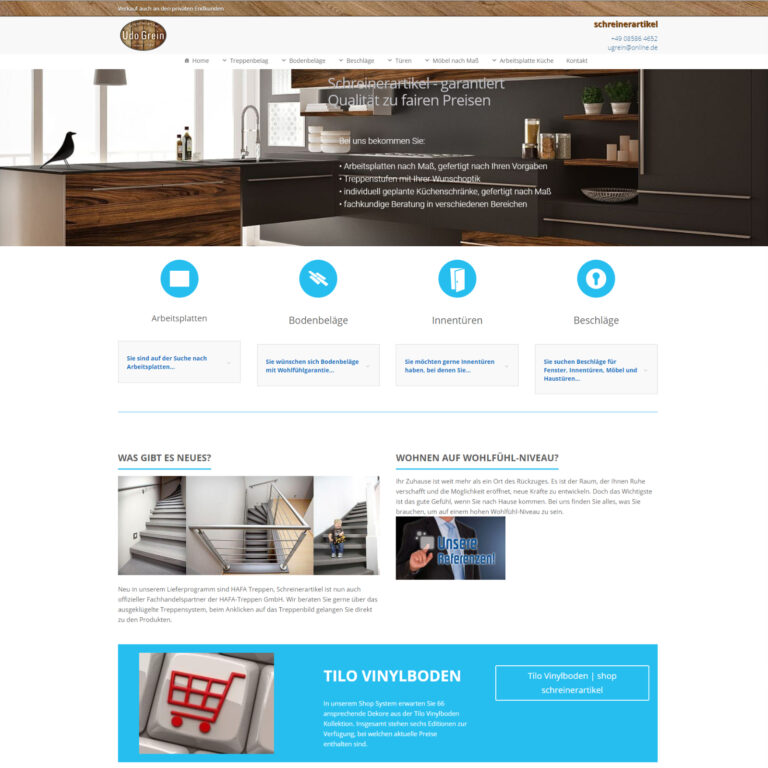 Referenz Handwerk Schreinerei