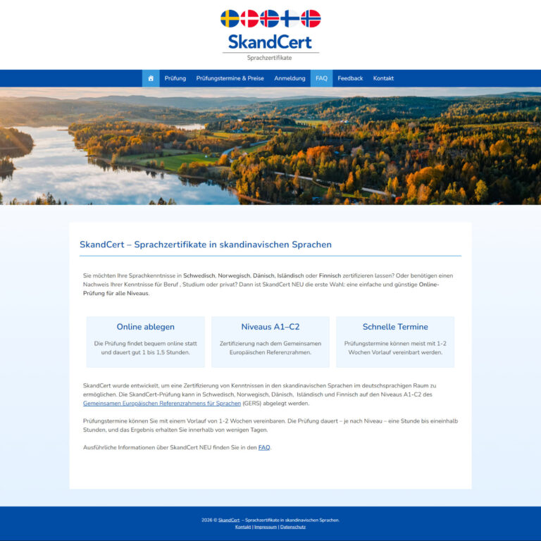 Portfolio-2026 SkandC Kurse