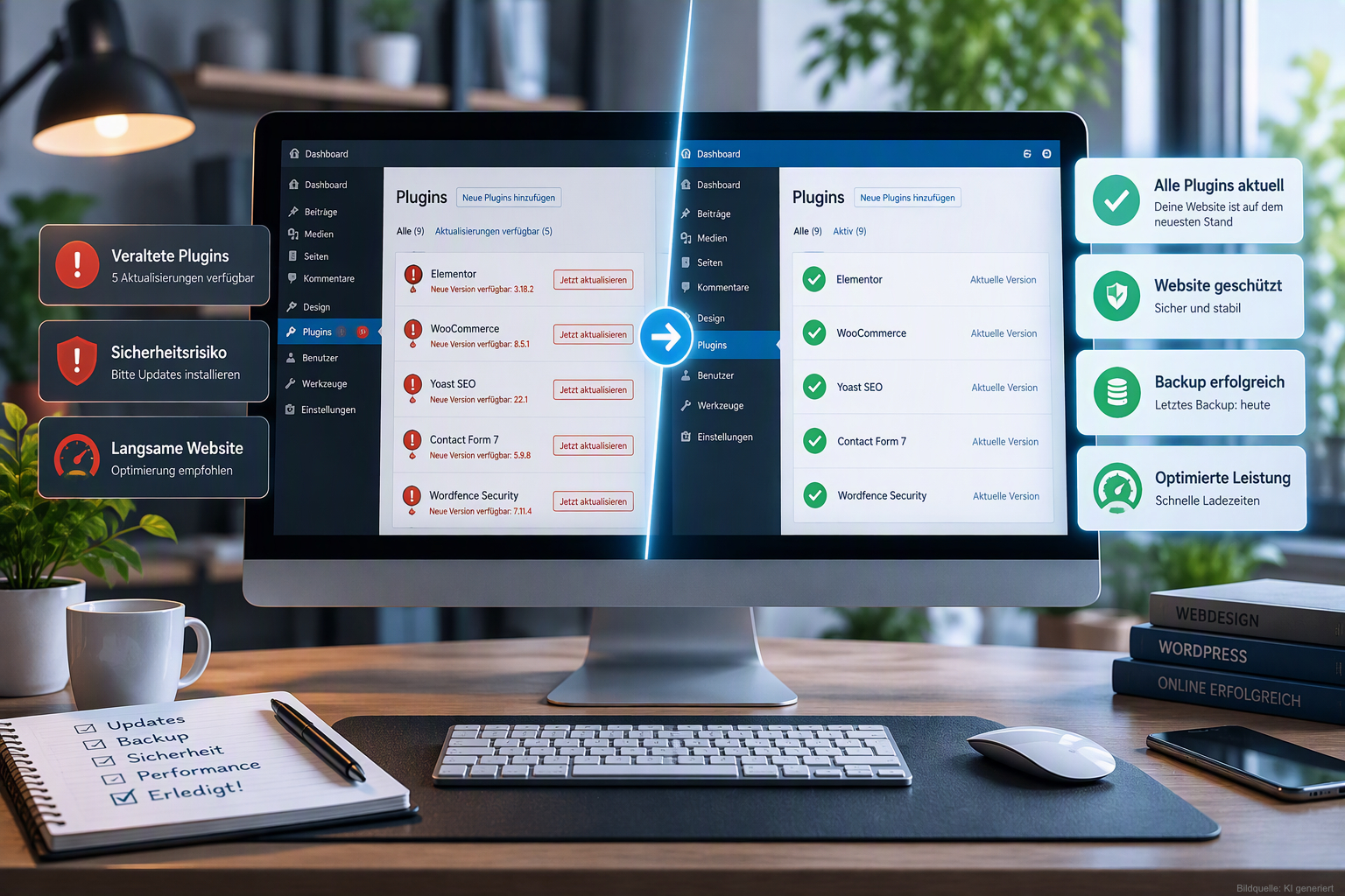 WordPress-Updates-und-Wartung