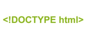 HTML5 Doctype Deklaration